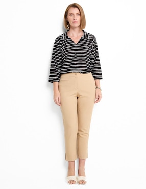 Blusa manga 3/4 para mujer