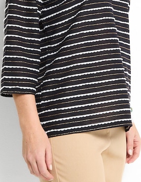 Blusa manga 3/4 para mujer
