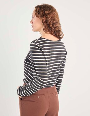 Blusa manga larga para mujer