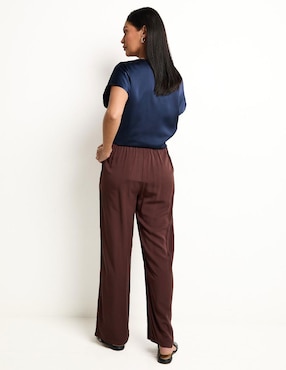 Pantalón relaxed La Mode wide leg para mujer