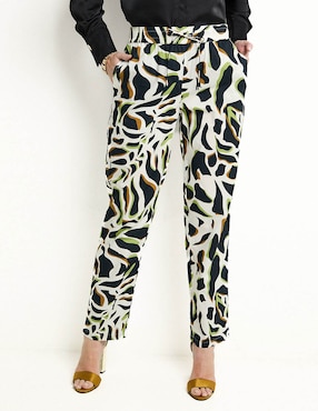 Pantalón La Mode straight para mujer