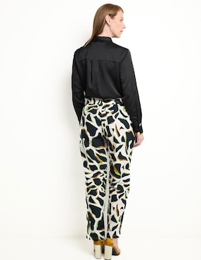 Pantalón La Mode straight para mujer