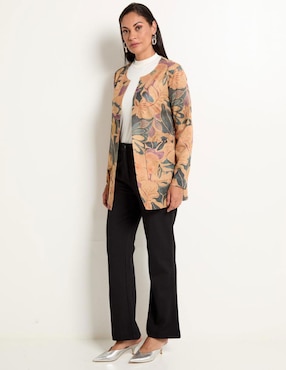 Pantalón de vestir La Mode straight para mujer