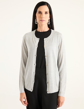 Suéter La Mode cuello redondo para mujer