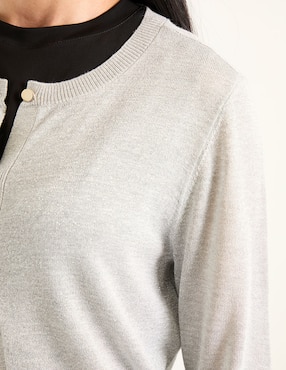 Suéter La Mode cuello redondo para mujer