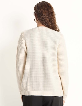 Suéter La Mode cuello redondo para mujer