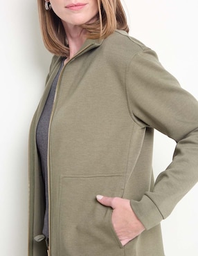 Sudadera con bolsillos La Mode para mujer