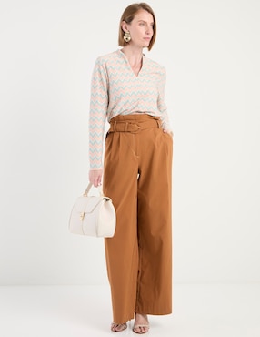 Blusa manga larga para mujer