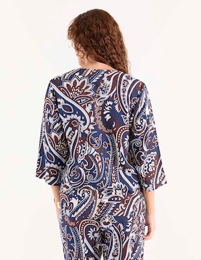 Blusa manga 3/4 para mujer