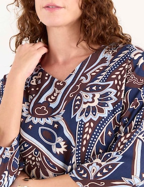Blusa manga 3/4 para mujer