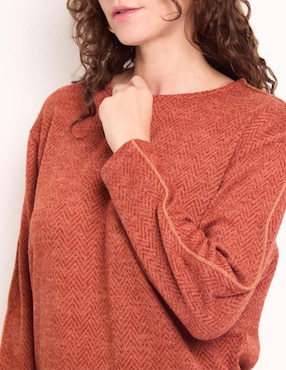 Blusa manga larga para mujer