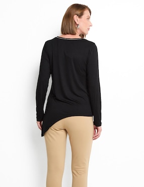 Blusa manga larga para mujer