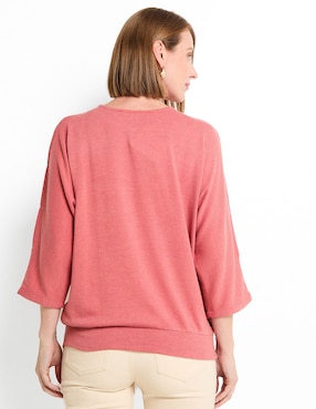 Blusa manga 3/4 para mujer