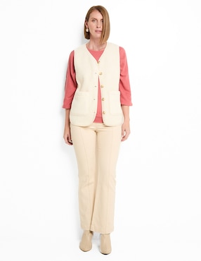 Blusa manga 3/4 para mujer