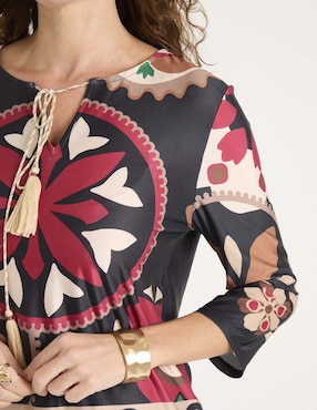 Blusa manga 3/4 para mujer