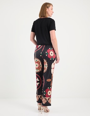 Pantalón relaxed La Mode regular para mujer