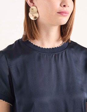 Blusa La Mode manga corta para mujer
