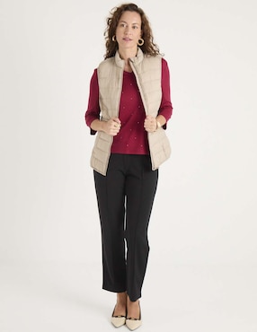 Blusa manga 3/4 para mujer