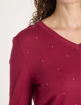 Blusa manga 3/4 para mujer