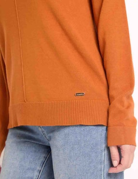 Suéter La Mode cuello ojal para mujer