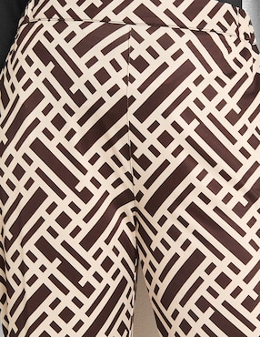Pantalón La Mode straight para mujer