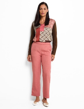 Blusa manga larga para mujer
