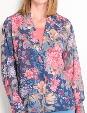 Blusa manga larga para mujer
