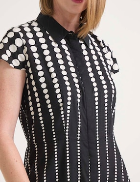 Vestido 3/4 casual La Mode para mujer