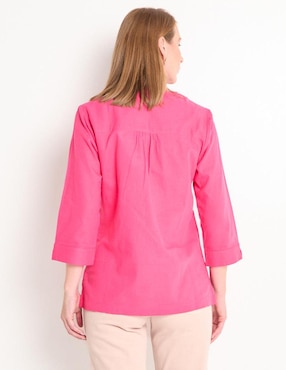 Blusa manga 3/4 para mujer