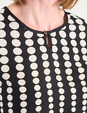 Blusa manga 3/4 para mujer