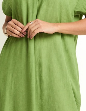 Vestido midi casual La Mode para mujer