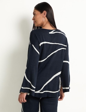 Blusa manga larga para mujer