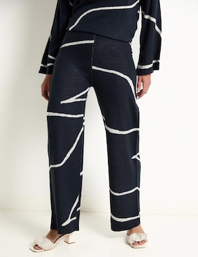 Pantalón relaxed straight para mujer