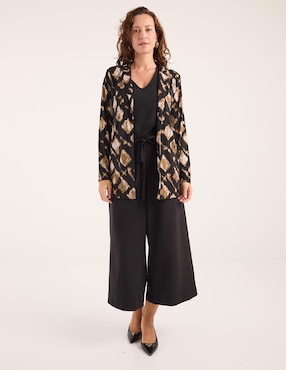 Ensamble La Mode cuello solapa para mujer