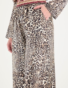Pantalón relaxed La Mode wide leg para mujer