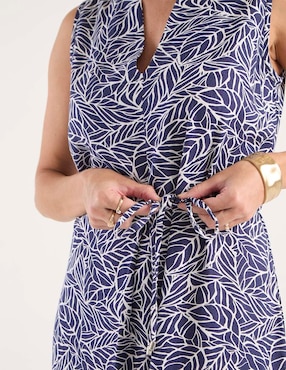 Vestido midi casual La Mode para mujer