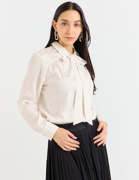 Blusa La Mode manga larga para mujer