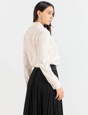 Blusa La Mode manga larga para mujer