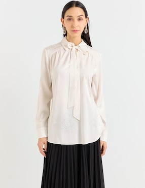 Blusa La Mode manga larga para mujer
