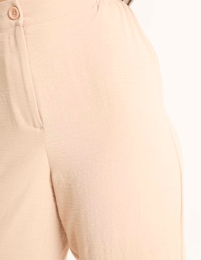 Pantalón capri La Mode slim para mujer
