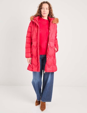 Chamarra acolchada La Mode para mujer