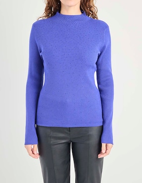 Suéter La Mode cuello alto para mujer