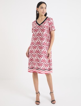 Vestido 3/4 casual La Mode para mujer
