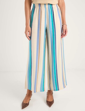 Pantalón relaxed La Mode amplio para mujer