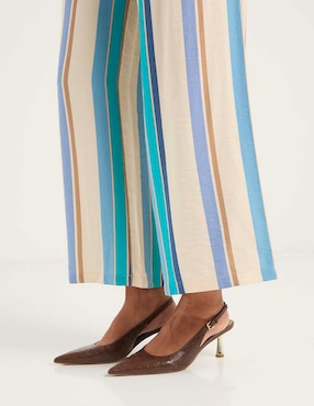 Pantalón relaxed La Mode amplio para mujer