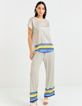 Pantalón La Mode amplio para mujer