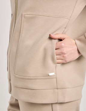 Sudadera con bolsillos La Mode para mujer