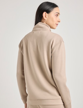 Sudadera con bolsillos La Mode para mujer