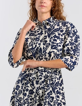 Vestido midi casual La Mode para mujer