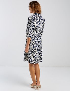 Vestido midi casual La Mode para mujer